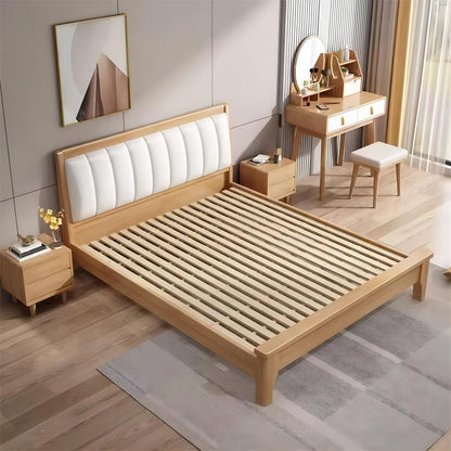 Sleeper Sectional King Size Wall Mounted Wooden Beds Solid Wood Bed Frame with Storage
