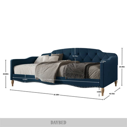Twin Size Daybed in Linen